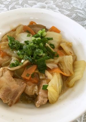 時短！大量消費！鶏ももと白菜のあんかけ-レシピのメイン写真