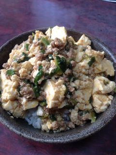 簡単!美味しい!麻婆丼-レシピのメイン写真