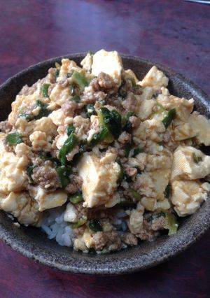 簡単！美味しい！麻婆丼-レシピのメイン写真
