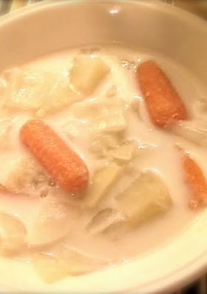 あっさりココナツミルクスープ→カレー-レシピのメイン写真