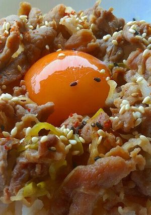 簡単豚丼-レシピのメイン写真