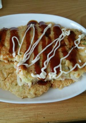 白菜とベーコンのお好み焼き☆-レシピのメイン写真