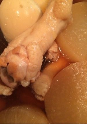 ★簡単★手羽元大根甘辛煮！-レシピのメイン写真