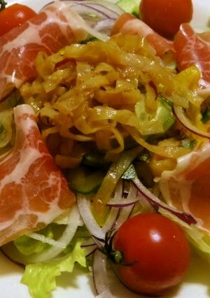 くらげのサラダバルサミコドレ-レシピのメイン写真