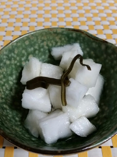 大根の漬物-レシピのメイン写真