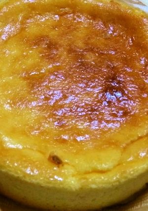 3ステップ簡単ベイクドチーズケーキ -レシピのメイン写真