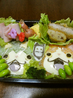 妖怪ウオッチ キャラ弁-レシピのメイン写真