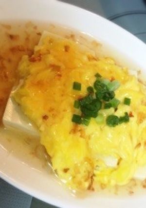 フワフワ卵の和風あんかけ豆腐-レシピのメイン写真