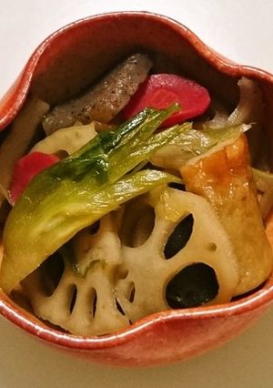 冷凍茗荷のきんぴら-レシピのメイン写真