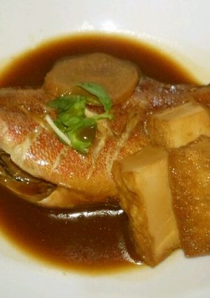 仕出し屋さん風赤魚煮付け!!-レシピのメイン写真