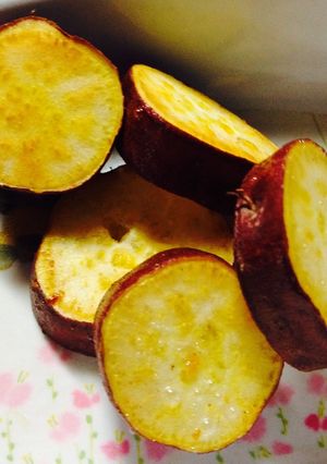 フライパンで！カリッと焼き芋♪-レシピのメイン写真