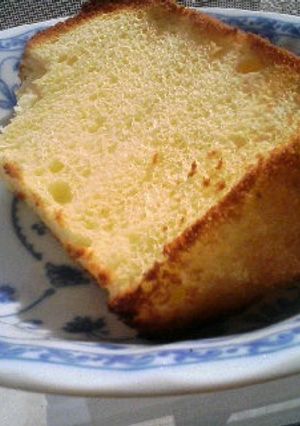 焼き シフォンケーキ-レシピのメイン写真