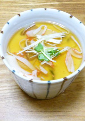 牡蠣入り豆乳茶わん蒸し-レシピのメイン写真