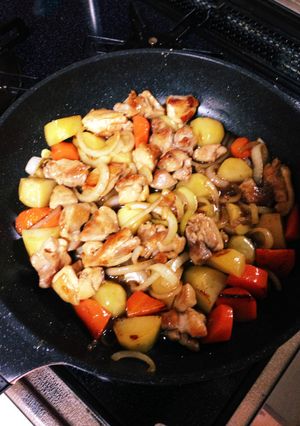 鳥もも肉の味噌からめ♡-レシピのメイン写真