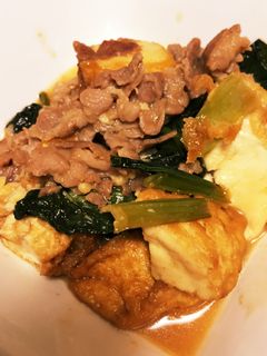 厚揚げの味噌肉炒め-レシピのメイン写真