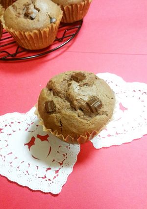 バレンタインに♪チョコマフィン-レシピのメイン写真