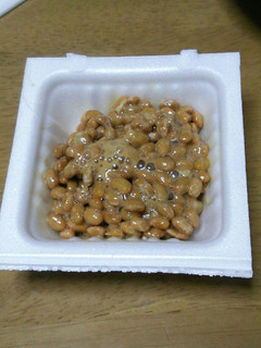 義父の食べ方~納豆に胡麻油~-レシピのメイン写真