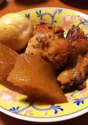 鳥手羽元と大根のさっぱり煮-レシピのメイン写真