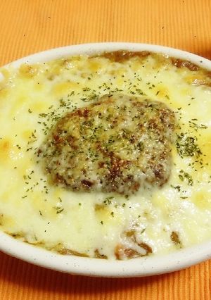 ウマウマな！簡単カレーハンバーグドリア-レシピのメイン写真