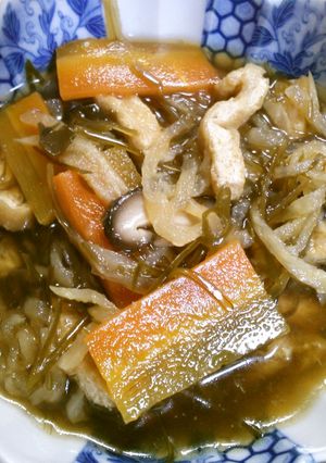 簡単！ 切り干し大根 きざみ昆布の 煮物-レシピのメイン写真
