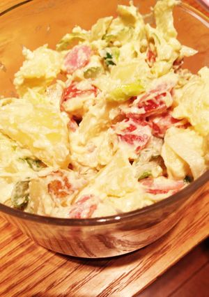 ネギのポテサラ-レシピのメイン写真