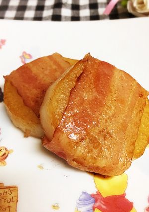 簡単!和風★ベーコンde大根ステーキ★-レシピのメイン写真