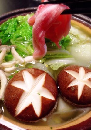 札幌1番塩ラーメンで豚シャブ鍋-レシピのメイン写真
