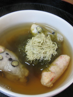 早業☆うどんスープの素でお餅&とろろ昆布-レシピのメイン写真