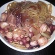 美味しい〜たこパスタ!