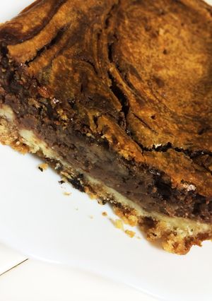 チョコレートだらけのチーズケーキ-レシピのメイン写真