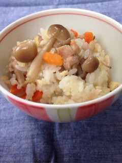 あっさり味の炊き込みご飯-レシピのメイン写真