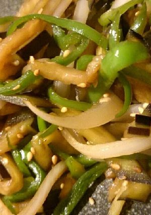 夏野菜の和風炒め-レシピのメイン写真