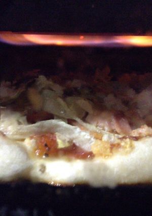 石窯風ピザの焼き方★簡単★9分★-レシピのメイン写真
