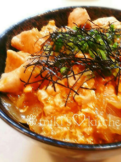 とり胸が極上のやわらかさ♡ふわとろ親子丼-レシピのメイン写真