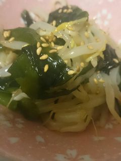 もやしとわかめのナムル-レシピのメイン写真