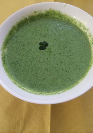 菜の花と小松菜のスープ-レシピのメイン写真