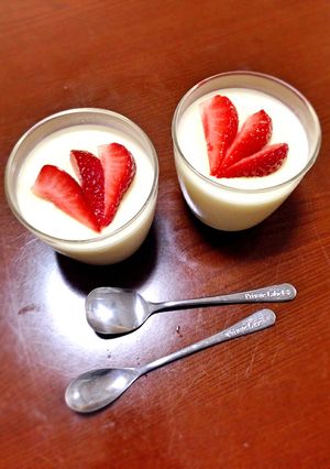 ラム酒不使用のパンナコッタ！-レシピのメイン写真