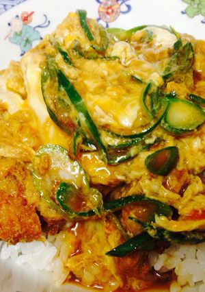 受験必勝！祈願は関西風ふわとろカツ丼で。-レシピのメイン写真