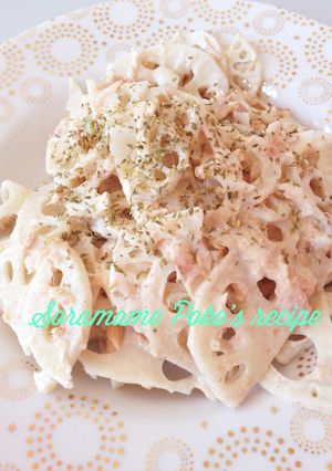 簡単！歯ごたえシャクシャクレンコンサラダ-レシピのメイン写真