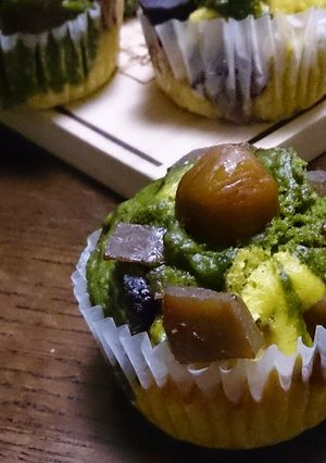 いもくりなんきんの蒸しパン-レシピのメイン写真