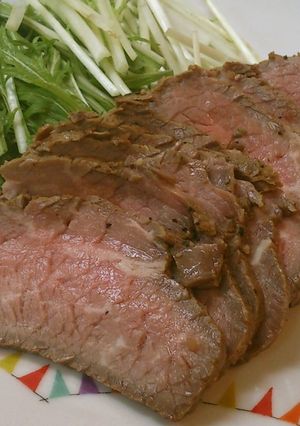 しっとり柔らか簡単ローストビーフ-レシピのメイン写真