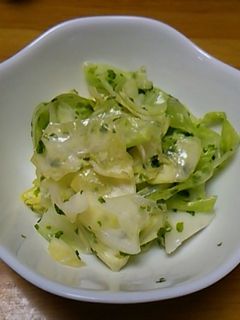 簡単クセになる、青のりキャベツ-レシピのメイン写真