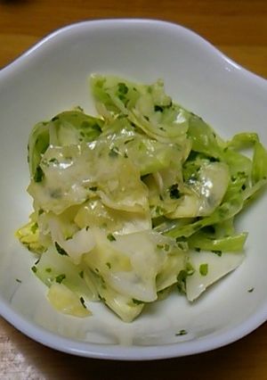 簡単クセになる、青のりキャベツ-レシピのメイン写真