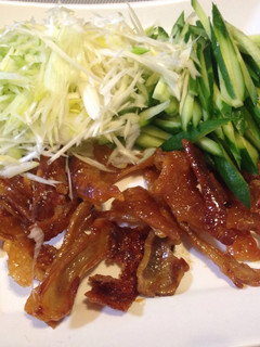 鶏皮で北京ダック風-レシピのメイン写真
