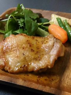 グリルチキンのハニーマスタードソース-レシピのメイン写真