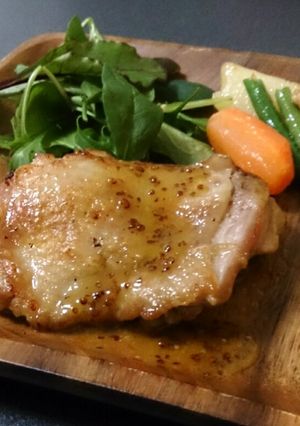 グリルチキンのハニーマスタードソース-レシピのメイン写真