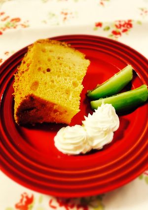 作りやすい分量♪シフォンケーキ-レシピのメイン写真