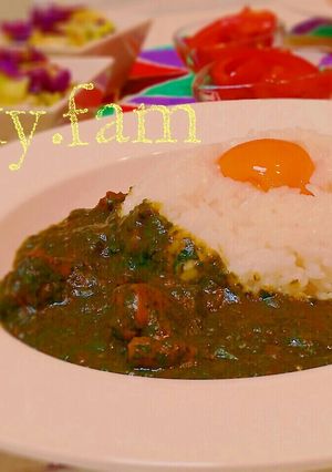 ほうれん草のチキンカレー-レシピのメイン写真