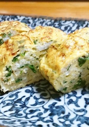 ネギとしらすのだし巻き卵焼き-レシピのメイン写真