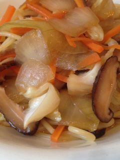 簡単、椎茸とキャベツの和風パスタ-レシピのメイン写真